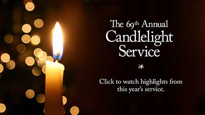 2011 Candlelight Service 2011 Candlelight Service