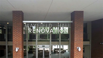 Mayfield Renovation Announcement Mayfield Renovation Announcement